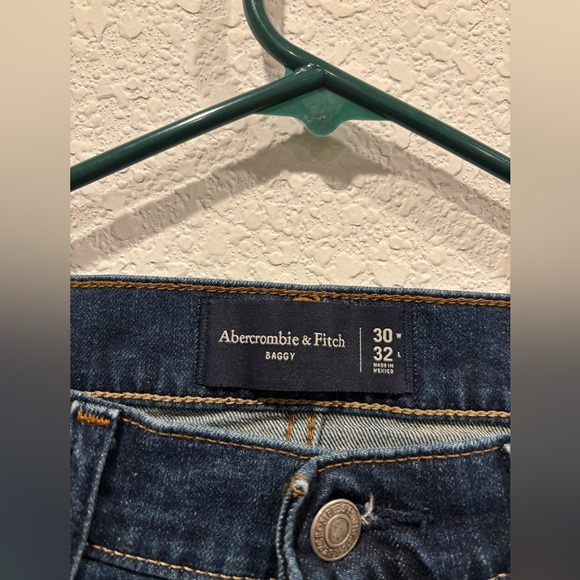 Men’s Abercrombie & Fitch Baggy Jeans Pants Skater Y2K Size 30x32 - Picture 4 of 4